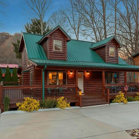 The Snow Owl Cabin Maggie Valley Exterior photo